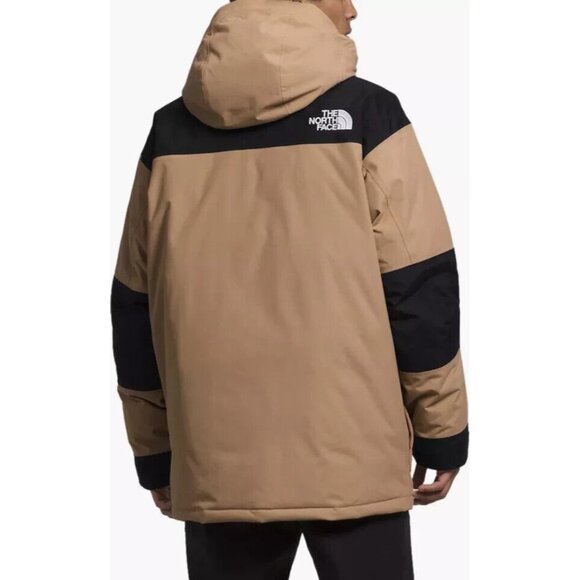 The North Face Coldworks Water Repellent Hooded Parka 600 Down ALMOND BUTTER XXL - Picture 3 of 5